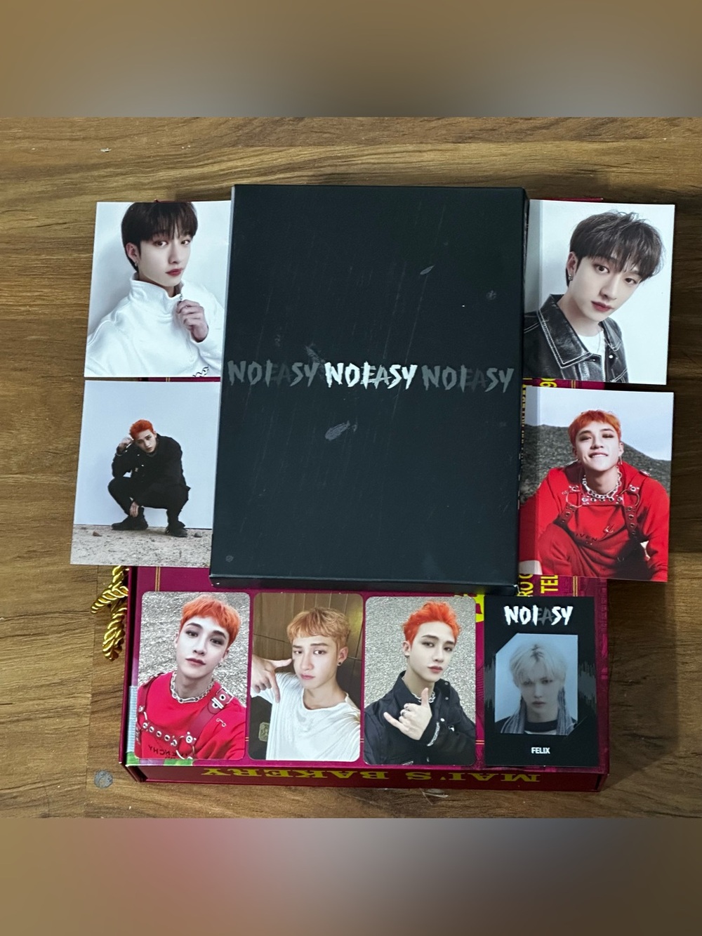 Stray Kids Stray Kidz Bang Chan Felix No Easy photocard album Limited RARE